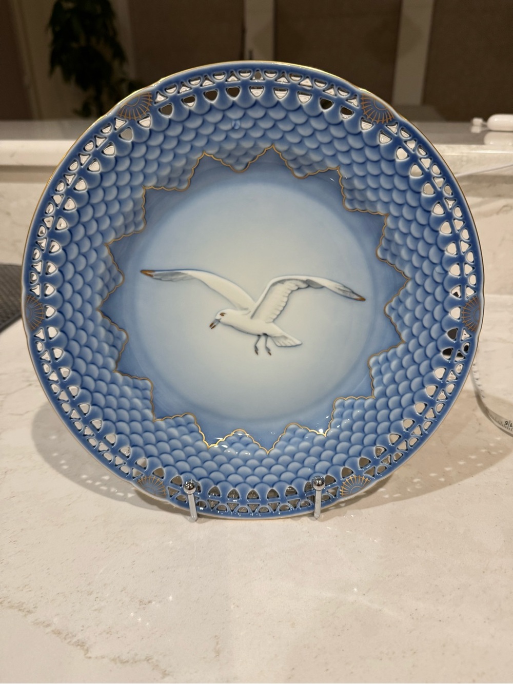This item is a Bing & Grondahl "The Seagull" Anniversary Plate